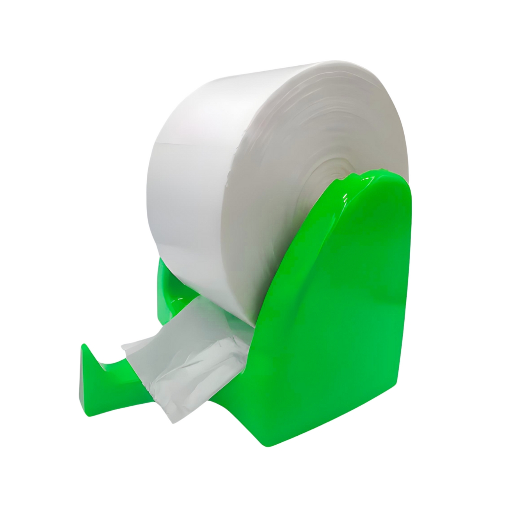 Demonstração Kit 4 Suportes para Bobina Fundo Estrela com Ventosas – Cor Verde